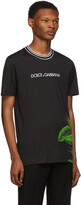 Thumbnail for your product : Dolce & Gabbana Black Bird of Paradise T-Shirt