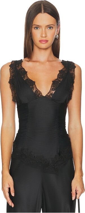 Free People Elena Lace Tank