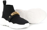 Thumbnail for your product : MOSCHINO BAMBINO Calzature sock sneakers