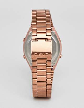 Casio B640WC-1FR Digital Bracelet Watch In Rose Gold