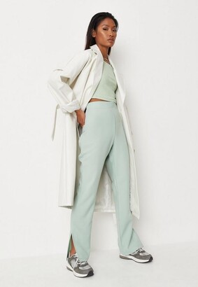 missguided green pants