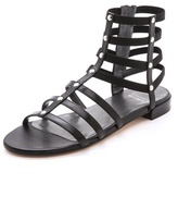 Thumbnail for your product : Stuart Weitzman Caesar Flat Gladiator Sandals