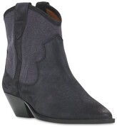 Thumbnail for your product : Isabel Marant 40mm Demar Canvas & Suede Ankle Boots