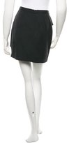 Thumbnail for your product : Robert Rodriguez Embellished Silk Mini Skirt