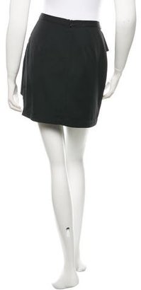 Robert Rodriguez Embellished Silk Mini Skirt