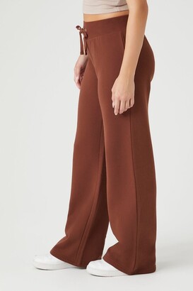 Forever 21 Women's Fleece Drawstring Sweatpants in Cappuccino Medium -  ShopStyle Activewear Pants