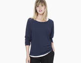 Thumbnail for your product : James Perse Double Layer Raglan Tee