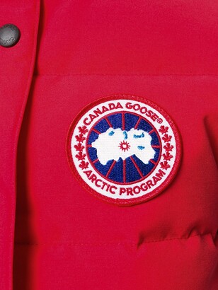 Canada Goose Logo Patch Padded Gilet