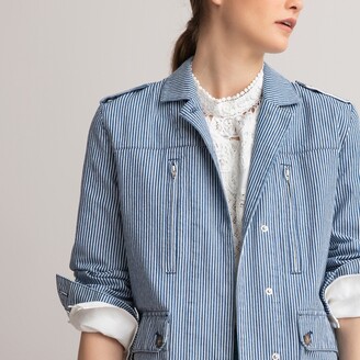 striped jacket ladies