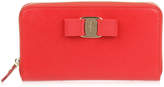 Salvatore Ferragamo Bright red Vara wallet