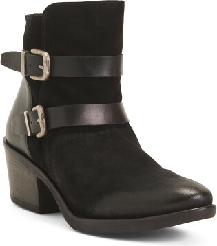 TJMAXX Leather Dayla Booties For Women