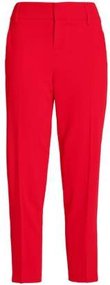 Alice + Olivia Stacey Slim Cropped Crepe Tapered Pants