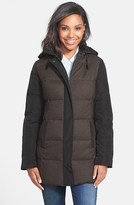 Thumbnail for your product : Kenneth Cole New York Mixed Media Quilted Coat