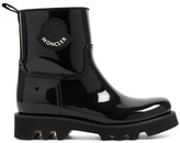 Thumbnail for your product : Moncler Logo Detailed Round Toe Wellington Boots