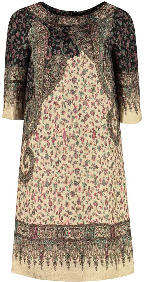 paisley tunic dress
