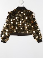 Thumbnail for your product : Sonia Rykiel Sequined Bomber Jacket