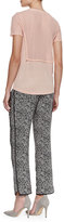 Thumbnail for your product : Marc by Marc Jacobs Karoo Printed Silk Track Pants