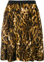 Isabel Marant jupe Tanza à motif léopard