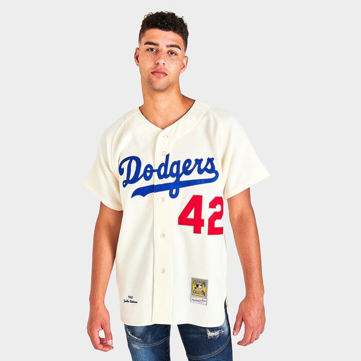 Mitchell And Ness Men's Mitchell & Ness Jackie Robinson Brooklyn