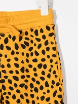 Thumbnail for your product : Stella McCartney Kids Cheetah-Print Organic-Cotton Track Trousers