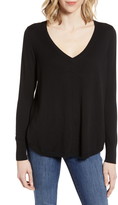 Thumbnail for your product : Caslon High-Low V-neck Sweater