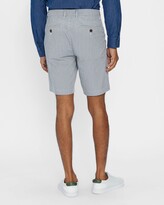 Thumbnail for your product : Ted Baker White And Blue Stripe Short