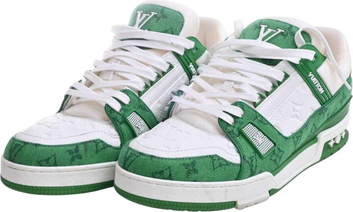 Louis Vuitton Men's Nigo Trainer Sneakers Limited Edition Printed Leather -  ShopStyle