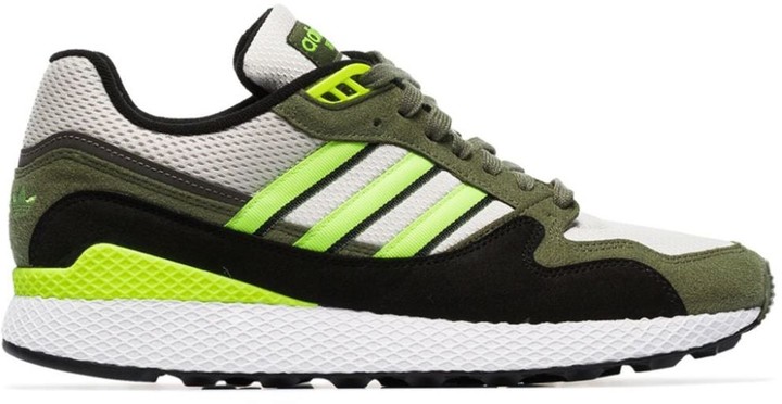 adidas green suede
