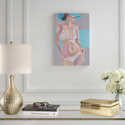 'I See Spots' Acrylic Painting Print on Wrapped Canvas