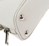 Thumbnail for your product : Prada White Saffiano Leather Mini Promenade Crossbody Bag