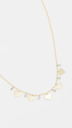 Meira T Heart Charm Necklace