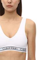 Thumbnail for your product : Calvin Klein Underwear Logo Stretch Cotton Bralette