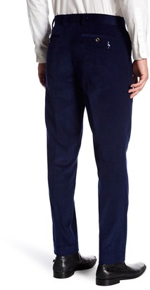 Tailorbyrd Corduroy Flat Front Classic Pants - 30-34\" Inseam