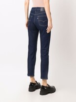 Thumbnail for your product : Levi's Made & Crafted Straight-Leg Cropped Jeans