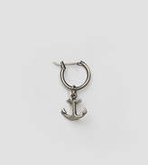 Thumbnail for your product : Simon Carter Single Anchor Hoop Earring Exclusive To ASOS