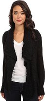Thumbnail for your product : Kensie Women's Sherpa Cardigan Sweater
