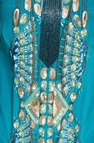 Thumbnail for your product : Nicole Miller 'Jessi' Bead Embellished Silk Dress