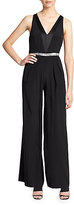 Thumbnail for your product : Nicole Miller Stretch Silk Charmeuse Jumpsuit