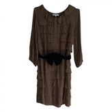 Thumbnail for your product : Sandro Camel Polyester Dress