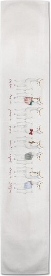 Creative Products CreativeProductsReindeerLineup16x90CottonTwillTableRunner