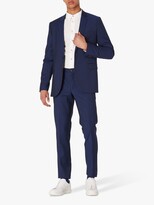 Thumbnail for your product : Paul Smith Wool Mohair Tailored Fit Suit Trousers, Bright Navy