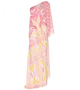Thumbnail for your product : Roberto Cavalli Printed silk-chiffon maxi dress