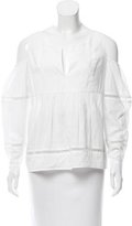 Thumbnail for your product : Thakoon Cold-Shoulder Long Sleeve Top