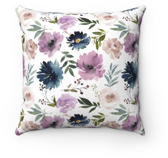 Voyage Meadow Purple and Blue Cushion Cover 