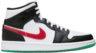 white high top jordans