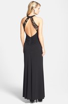 Thumbnail for your product : Sequin Hearts Lace Halter Dress (Juniors)