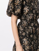 Thumbnail for your product : Sir. Floral Print Balloon-Sleeve Dress
