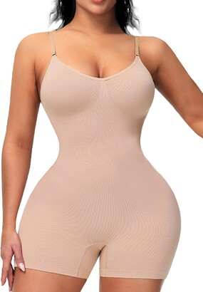Jengo Faja Shapewear for Women Seamless Full Body Shapewear Bodysuits Tummy  Control Body Shaper Mid Thigh Slimmer Butt Lifter (Medium - ShopStyle