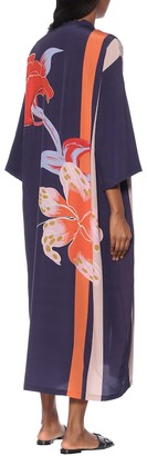 Etro Printed silk dress