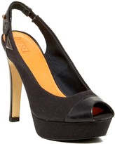 Thumbnail for your product : Diesel Lady On The Trek Peep Toe Platform Pump